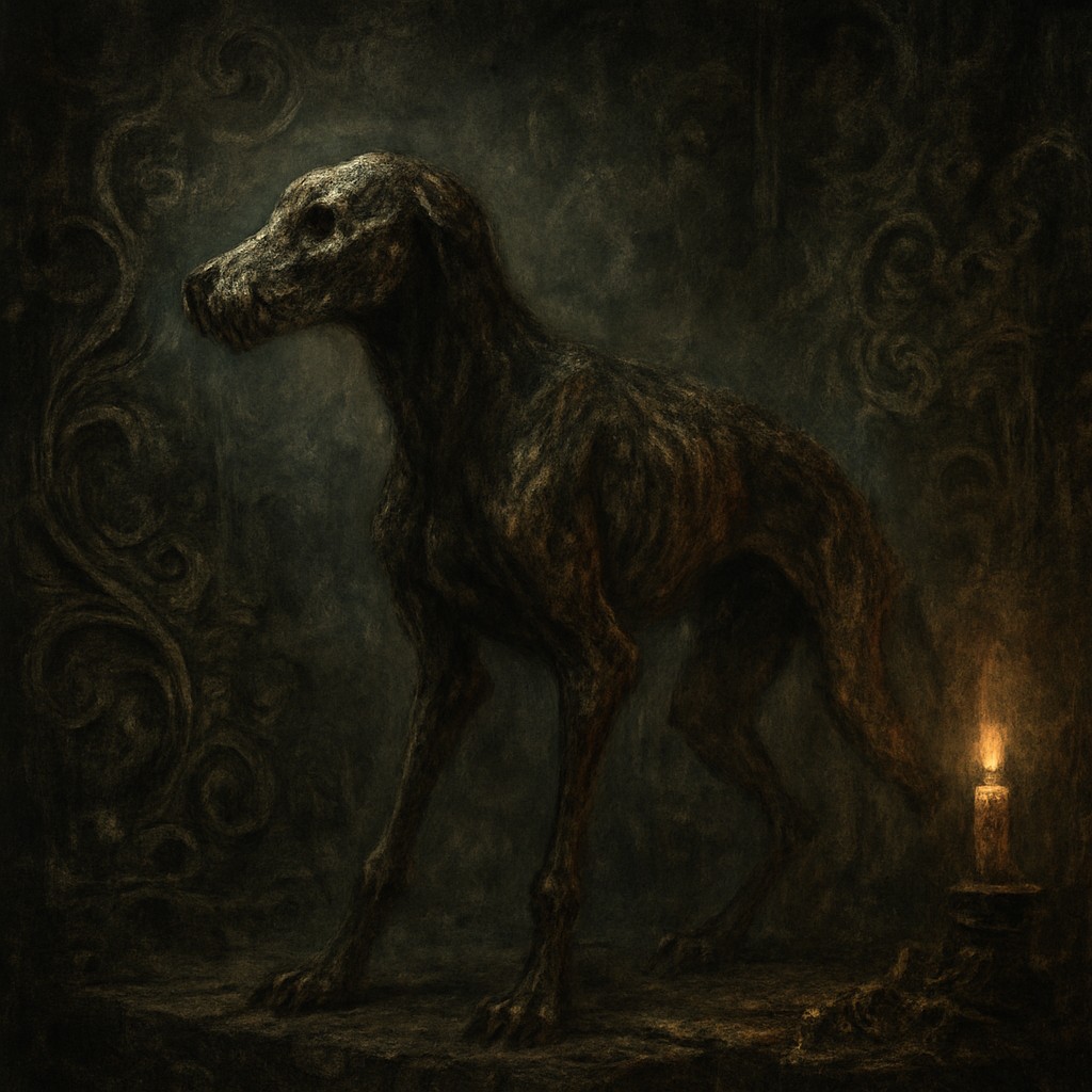 animal standing in natural pose