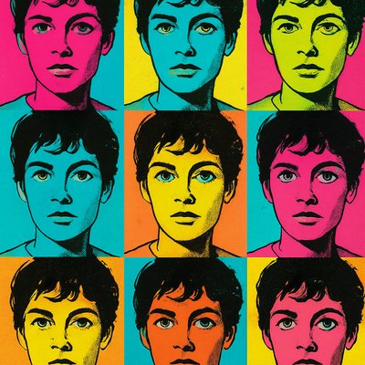 Celebrity Portrait Pop Art Style 1