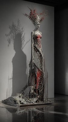 full-length portrait of an elegant figure