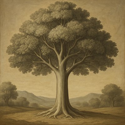 a tree in nature