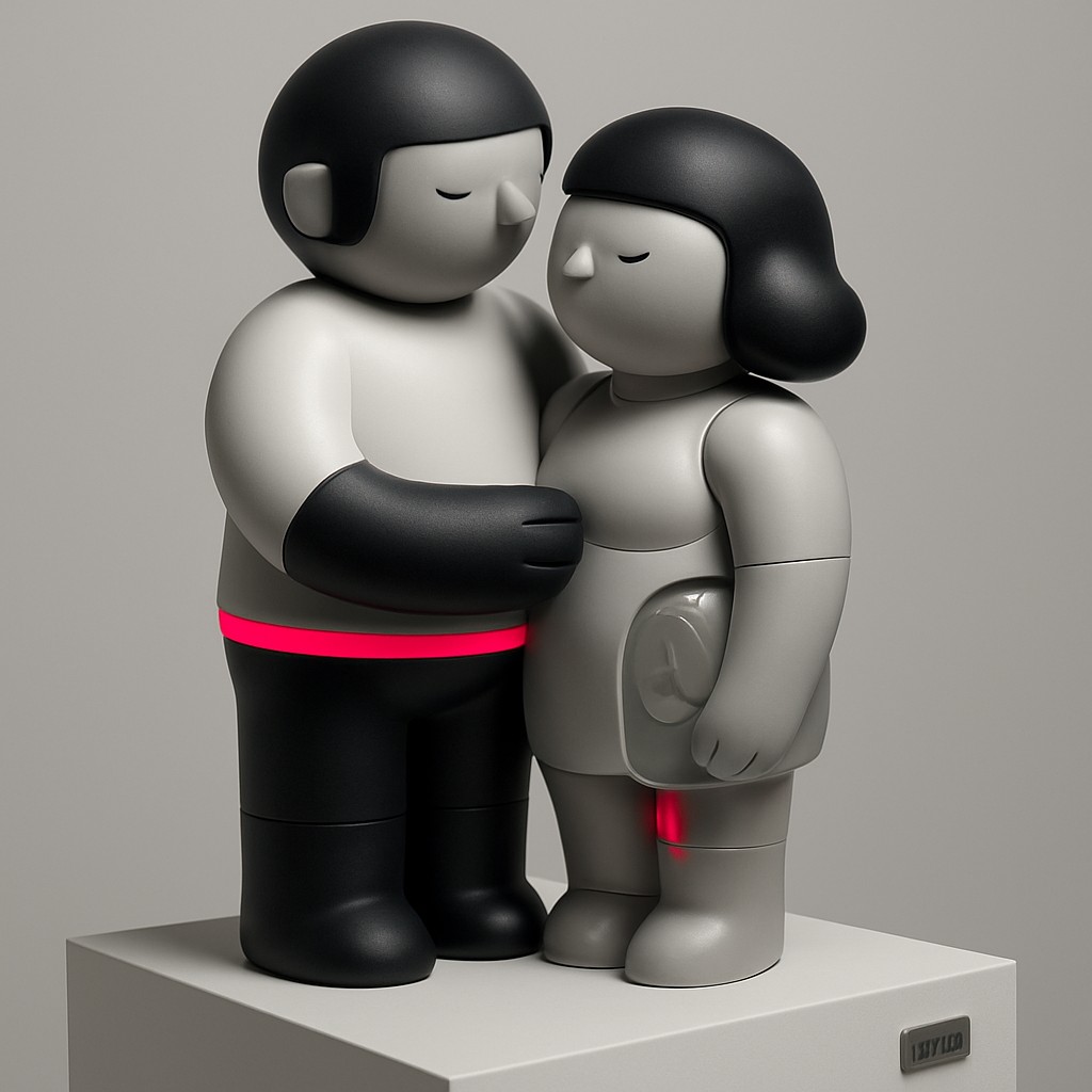 portrait of two people together