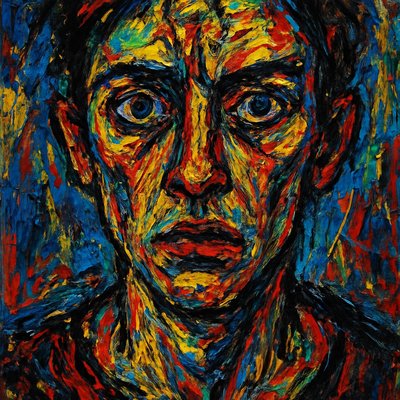 portrait of a person with expressive eyes