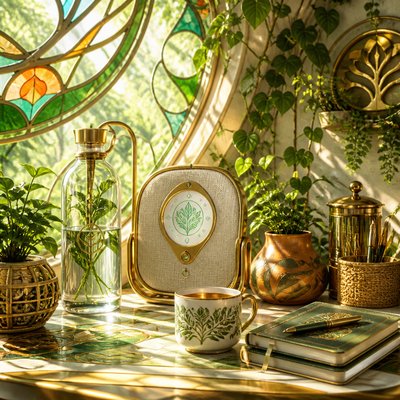 still life with everyday objects