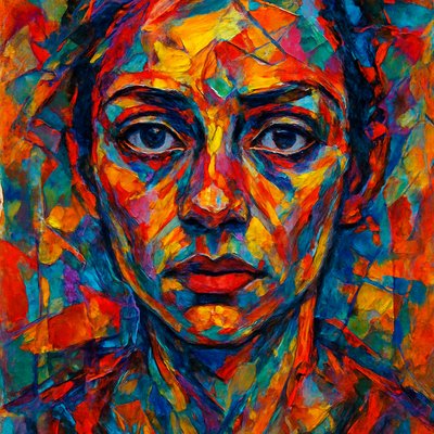 portrait of a person with expressive eyes