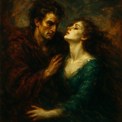 portrait of two people together
