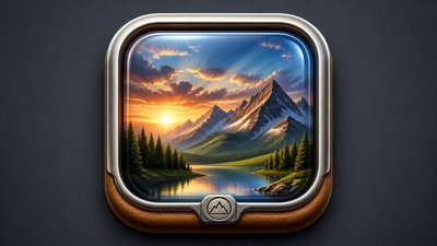 sweeping panoramic landscape with a dramatic sky