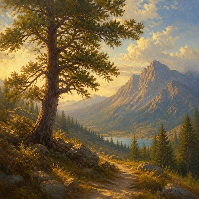a tree in nature