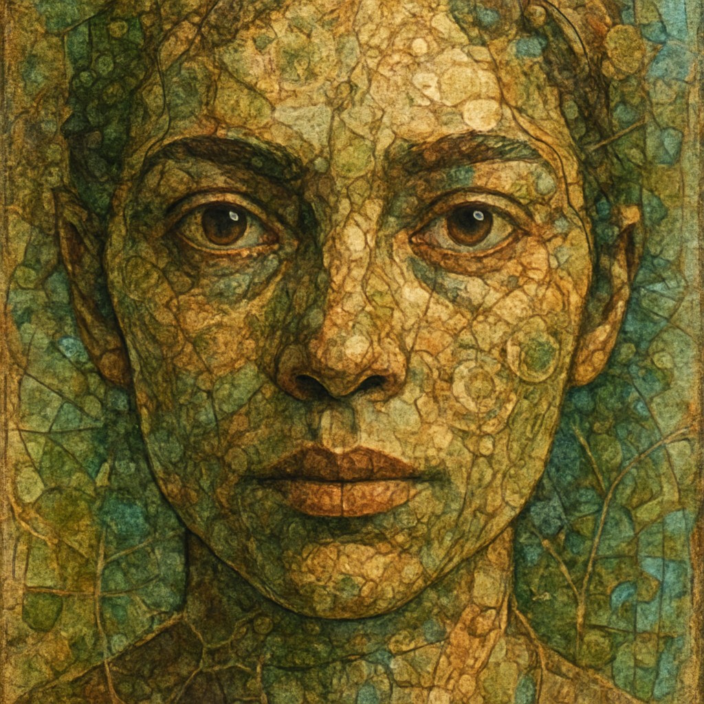 portrait of a person with expressive eyes