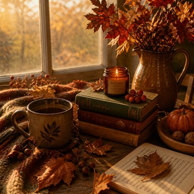 still life with everyday objects — Autumncore Aesthetic