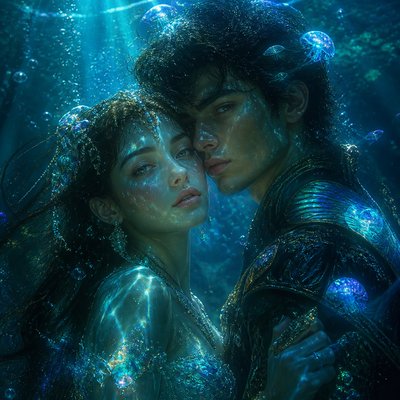 portrait of two people together