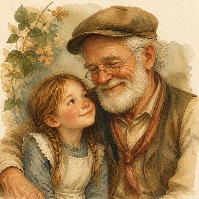 portrait of two people together