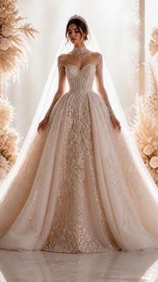 full-length portrait of an elegant figure