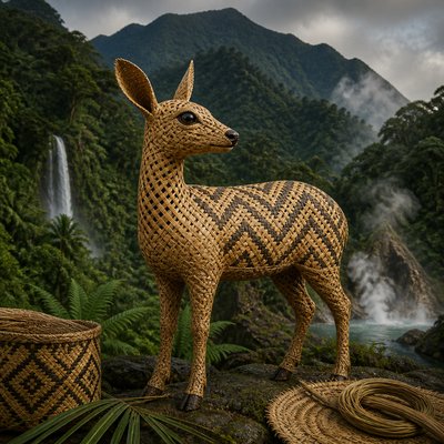 animal standing in natural pose
