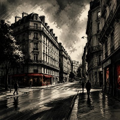 Graphic Novel Art Style Transfer Example