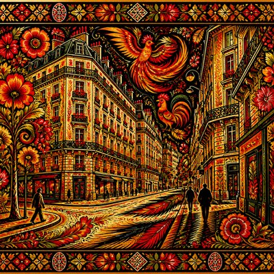 Ukrainian Art Style Style Transfer Example