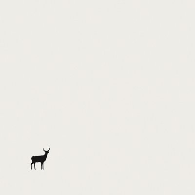 animal standing in natural pose