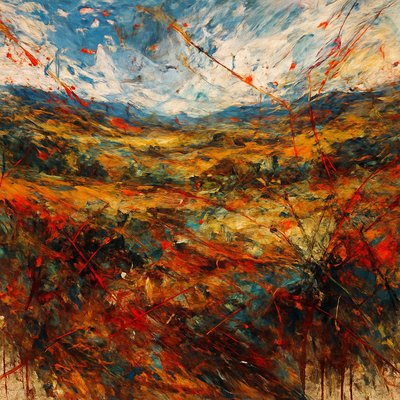 wide landscape with natural scenery