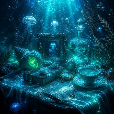 still life with everyday objects