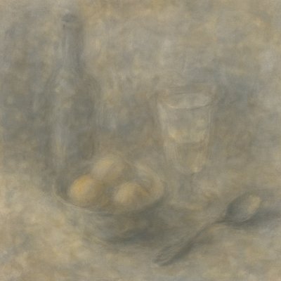 still life with everyday objects