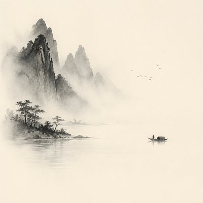 Negative Space Art Style 2
