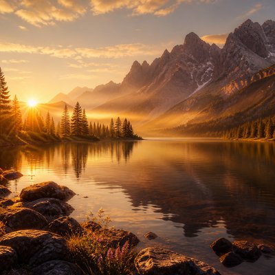 Golden Hour Landscape Photography Style 2