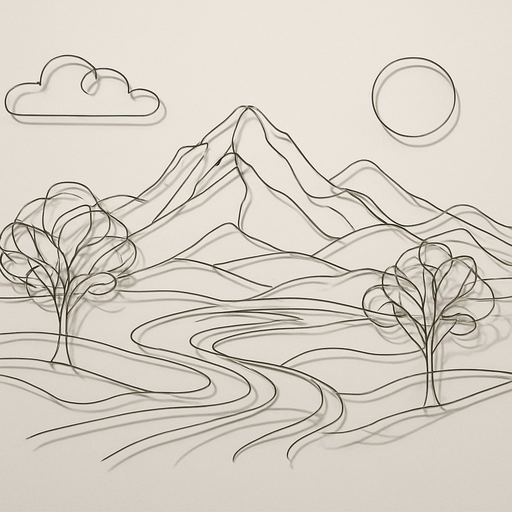 wide landscape with natural scenery