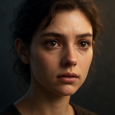 portrait of a person with expressive eyes