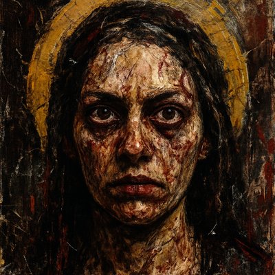 portrait of a person with expressive eyes