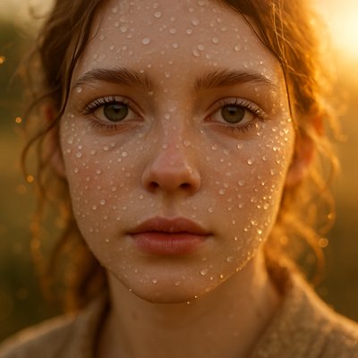portrait of a person with expressive eyes