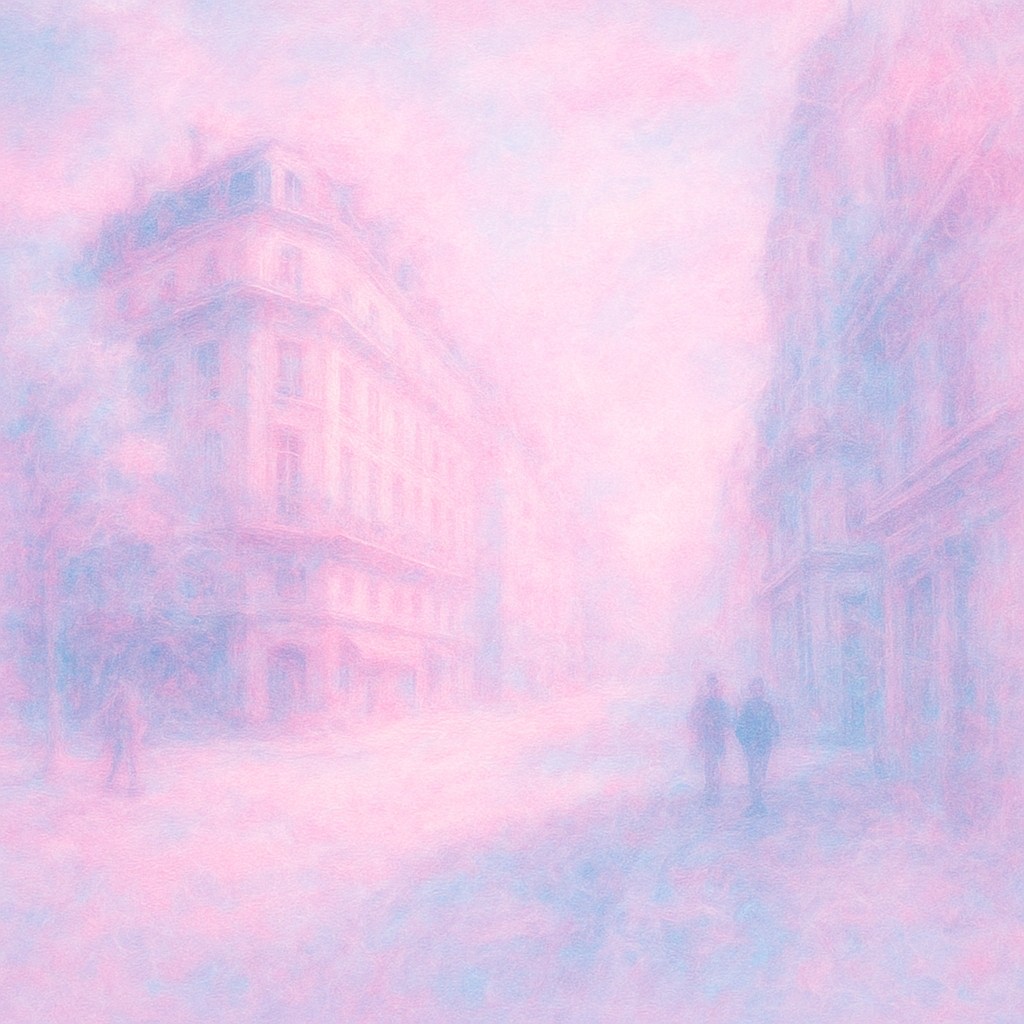 Cotton Candy Clouds Style Transfer Example