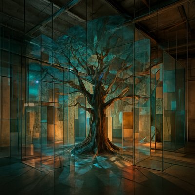 a tree in nature
