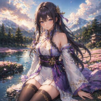 beautiful anime girl