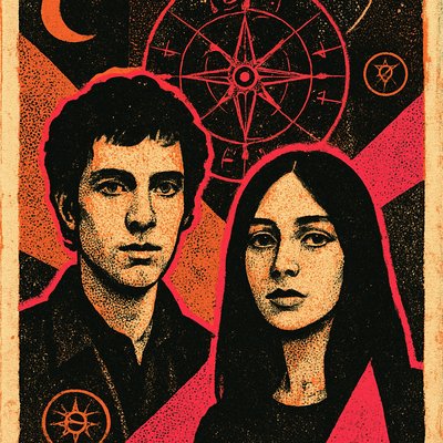 portrait of two people together