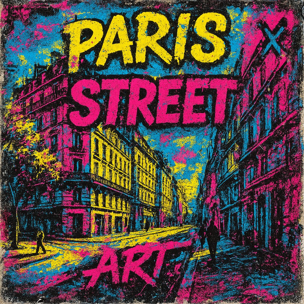 Street Art Poster Design Style Transfer Example
