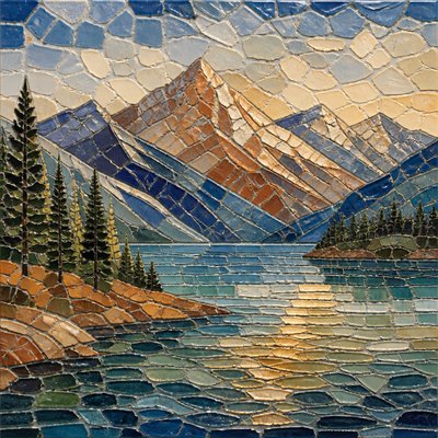 Ceramic Mosaic Art Style 2