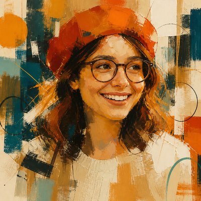 Abstract Art Style Style Transfer Example