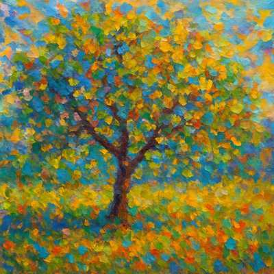 a tree in nature