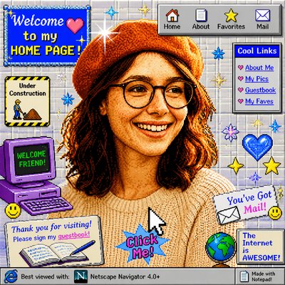 Webcore Aesthetic Style Transfer Example