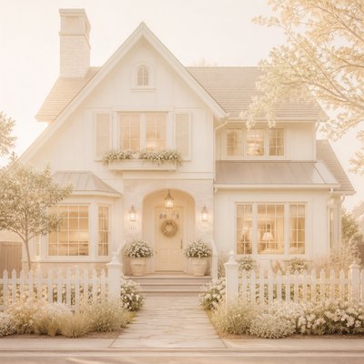 house with front view
