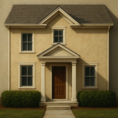 house with front view