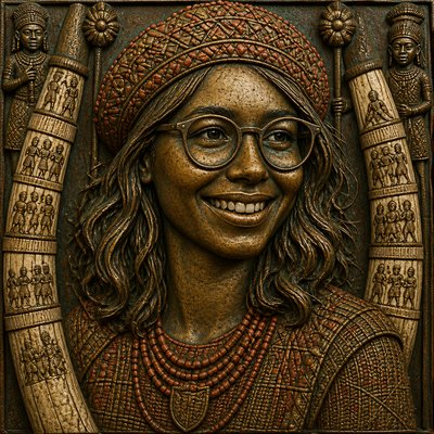 Benin City Art Style Style Transfer Example