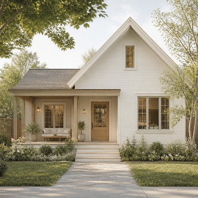 house with front view
