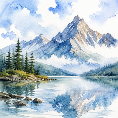 Watercolor Painting Style 2