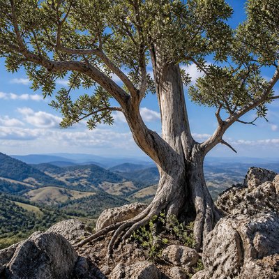 a tree in nature