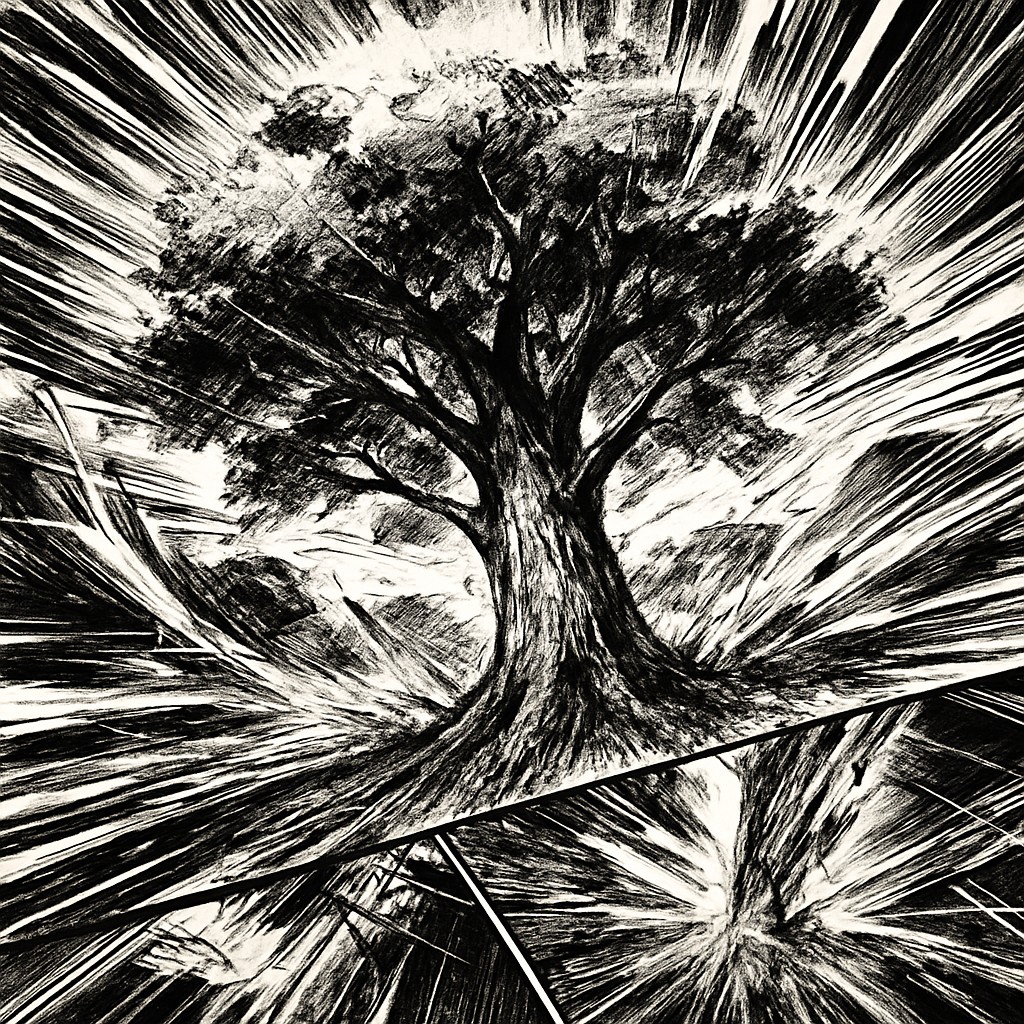 a tree in nature
