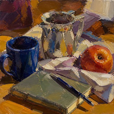 still life with everyday objects