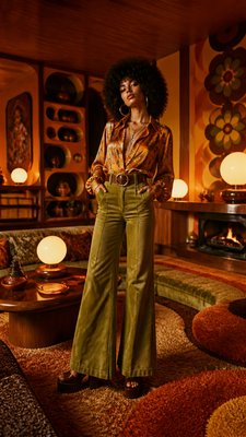 full-length portrait of an elegant figure