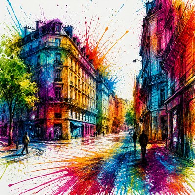 Color Splash Style Transfer Example