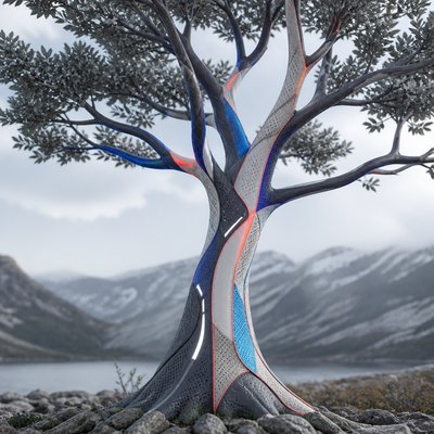 a tree in nature