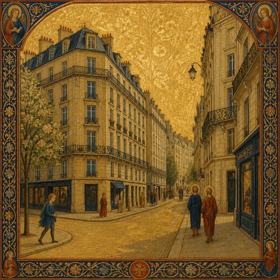 Cologne Art Style Style Transfer Example
